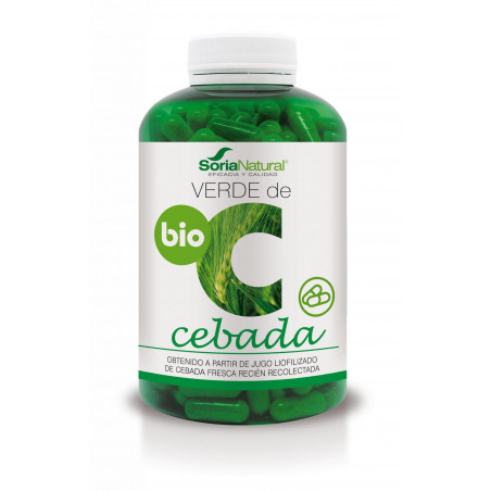 Comprar VERDE DE CEBADA 240 CAP SORIA NATURAL online - Coliseum