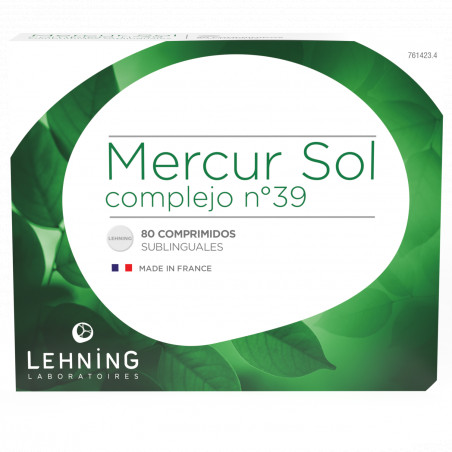 Comprar online MERCURIUS SOLUBILIS COMPLEJO N-39 80 COMP LEHNING