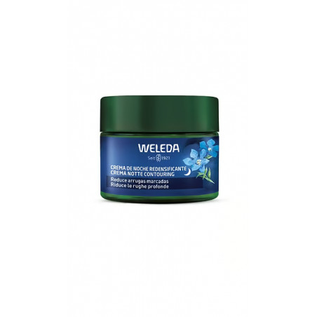 Comprar online WELEDA GENCIANA AZUL & EDELWEISS CREMA NOCHE 40ML - Farmacia Coliseum