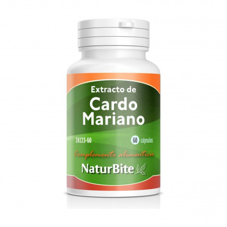 Comprar CARDO MARIANO SILIMARINA 60 CAP NATURBITE - Farmacia Coliseum