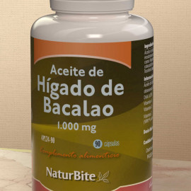ACEITE HIGADO BACALAO 1000...