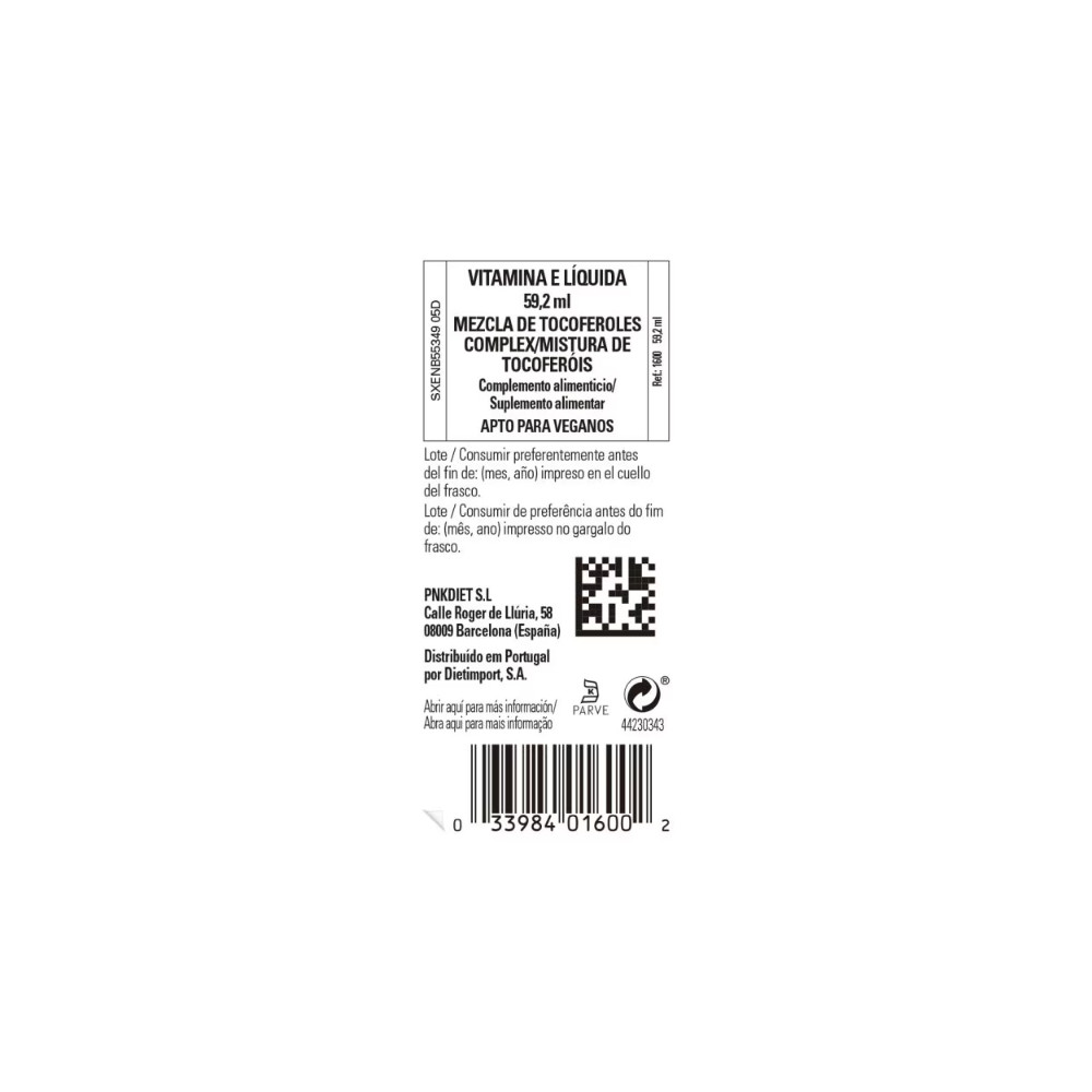 Comprar VITAMINA E LIQUIDA 60 CC SOLGAR online - Farmacia Coliseum