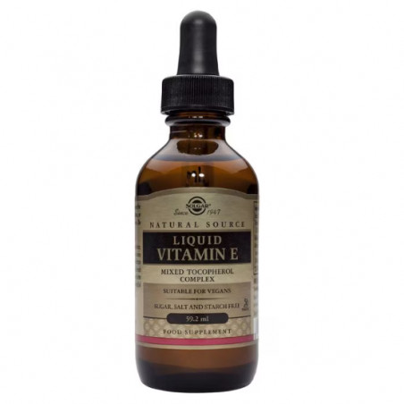 Comprar VITAMINA E LIQUIDA 60 CC SOLGAR online - Farmacia Coliseum