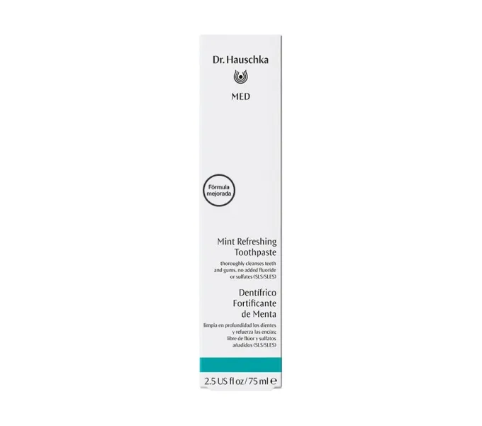 Comprar online MED DENTIFRICO FORTIFICANTE MENTA 75 ML DR. HAUSCHKA