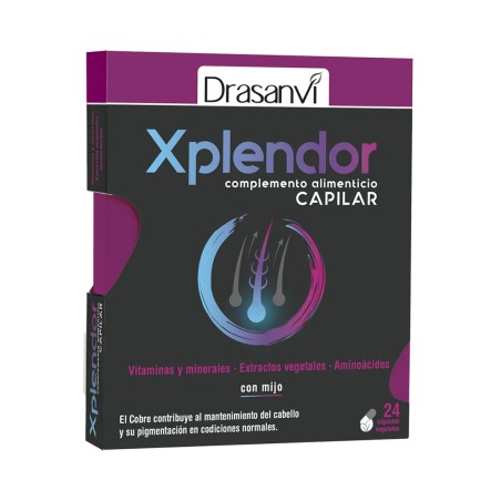 Comprar online XPLENDOR CAPILAR 24 CAP DRASANVI - Farmacia Coliseum