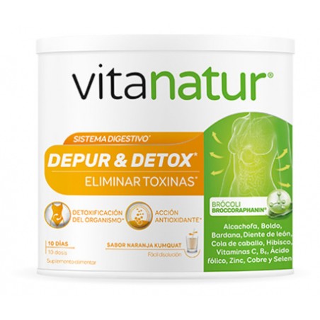 Comprar VITANATUR DEPUR & DETOX 200 G online - Farmacia Coliseum