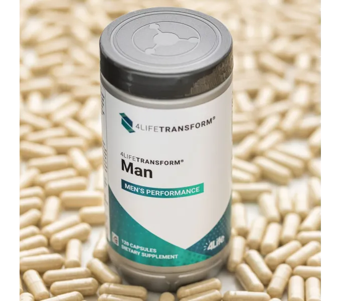 Comprar TRANSFER FACTOR TRANSFORM MAN 120 CAP 4 LIFE online - Farmacia Coliseum