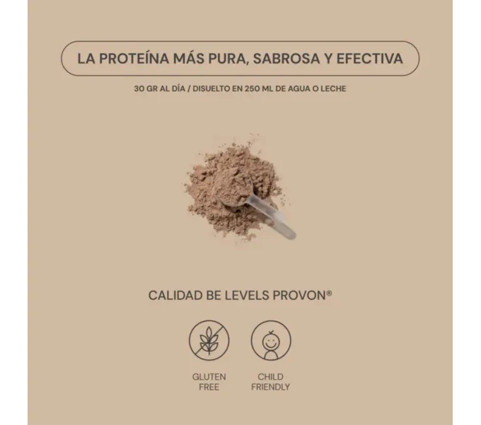 Comprar PROTEINA ISOLADA CHOCOLATE NEGRO 750 GR BELEVELS - Coliseum