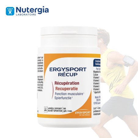Comprar ERGYSPORT RECUP 60 CAP NUTERGIA online - Farmacia Coliseum