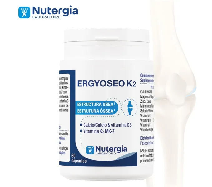 Comprar online ERGYOSEO K2 60 CAP NUTERGIA - Farmacia Coliseum