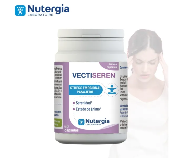 Comprar online  VECTI-SEREN (EQUILIBRIO EMOCIONAL) 60 CAP NUTERGIA