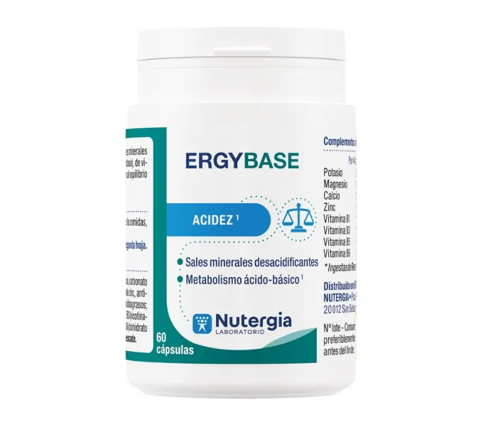 Comprar online ERGYBASE ( SALES BÁSICAS ) 60 CAP NUTERGIA - Coliseum