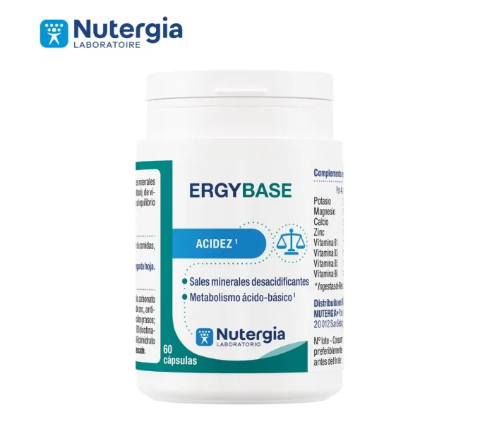 Comprar online ERGYBASE ( SALES BÁSICAS ) 60 CAP NUTERGIA - Coliseum