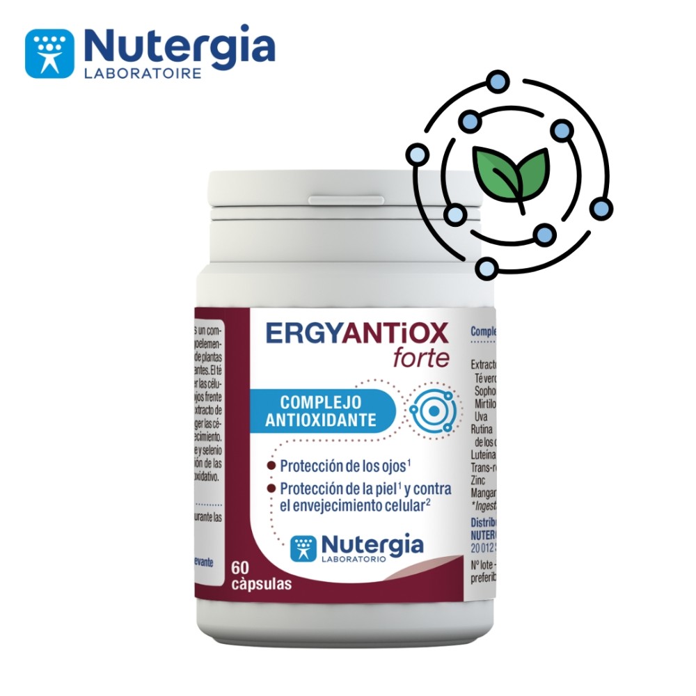 Comprar ERGYANTIOX FORTE 60 CAP NUTERGIA online - Farmacia Coliseum
