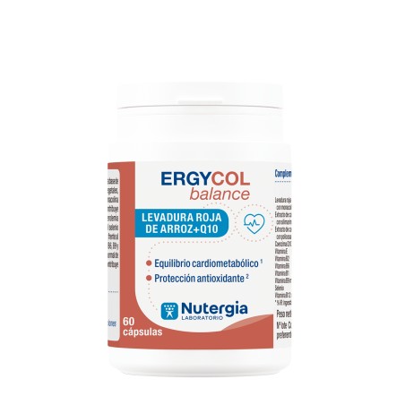 Comprar ERGYCOL BALANCE 60 CAP NUTERGIA online - Farmacia Coliseum