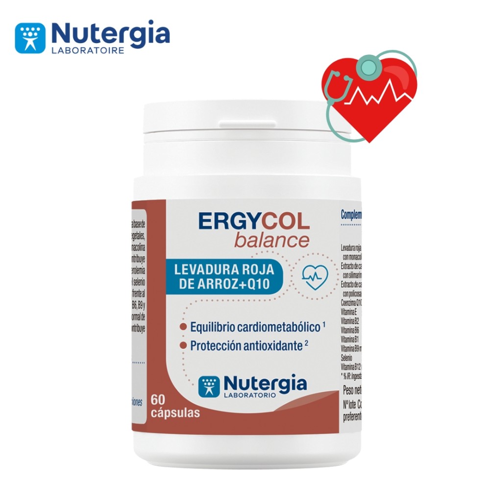 Comprar ERGYCOL BALANCE 60 CAP NUTERGIA online - Farmacia Coliseum