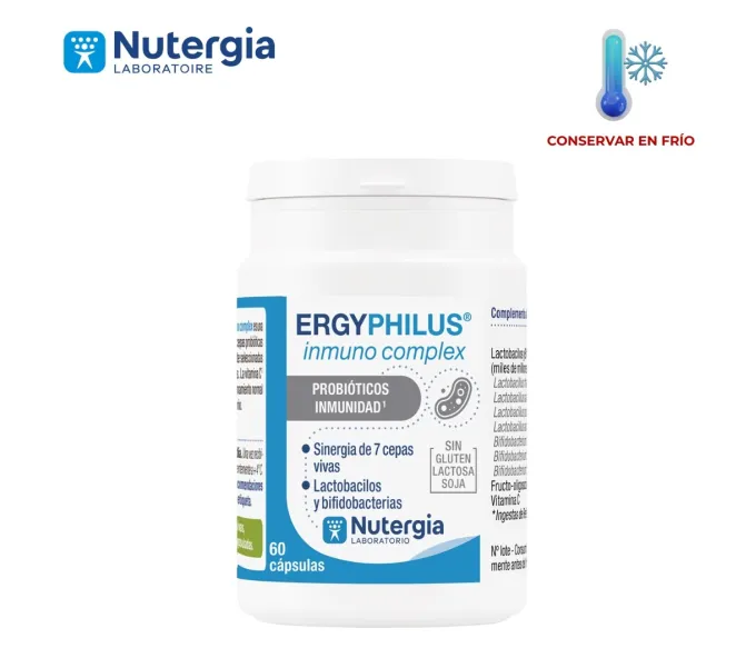 Comprar online ERGYPHILUS INMUNOCOMPLEX 60 CAP NUTERGIA - Coliseum