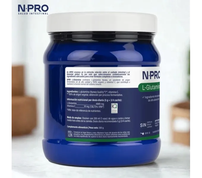 Comprar online NPRO L GLUTAMINA 350 GRS NATURAL PROBIOTICS - Coliseum