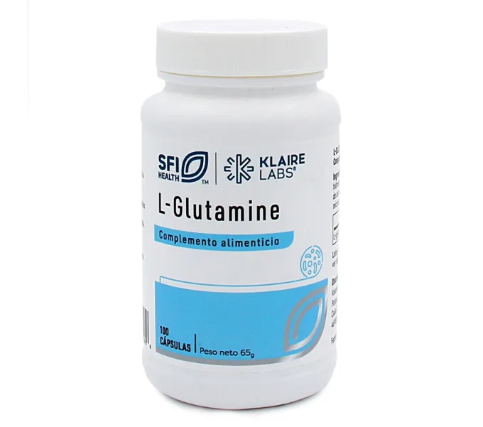 Comprar GLUTAMINA 500 MG 100 CAP SFI HEALTH KLAIRE LABS