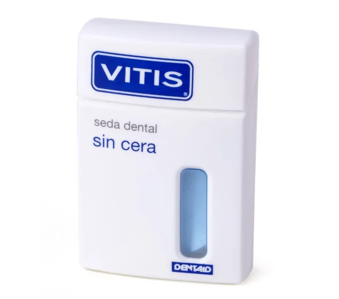 Comprar online SEDA DENTAL SIN CERA 50 M VITIS - Farmacia Coliseum
