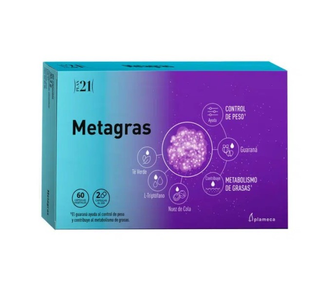 Comprar METAGRAS 60 CAP PLAMECA online - Farmacia Coliseum