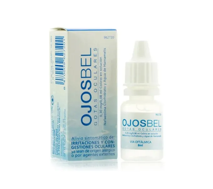 Comprar OJOSBEL GOTAS OCULARES 8 CC online - Farmacia Coliseum