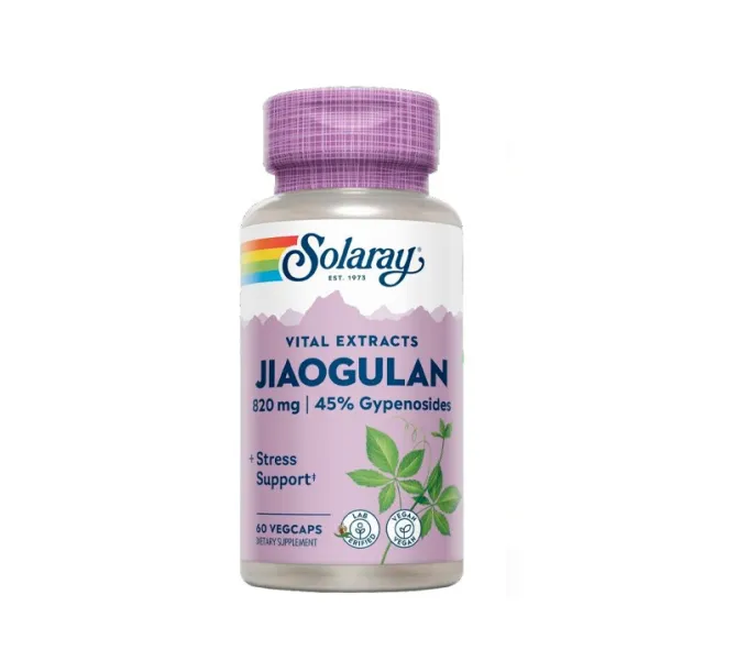 Comprar JIAOGULAN 410MG 60VEGCAPS SOLARAY online - Farmacia Coliseum