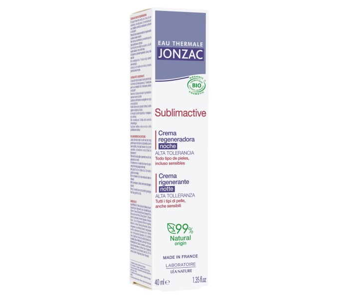 JONZAC CREMA NOCHE ANTI-EDAD SUBLIMACTIVE 40 ML - Farmacia Coliseum