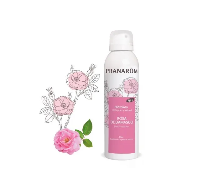 HIDROLATO ROSA DAMASCO BIO SPRAY 150 CC PRANAROM