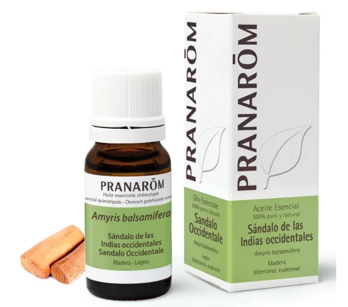 ACEITE ESENCIAL DE SANDALO INDIAS OCCIDENTALES (AMYRIS BALSAMIFERA) 10 CC PRANAROM