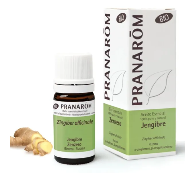 ACEITE ESENCIAL JENGIBRE BIO (ZINGIBER OFFICINALE) 5 CC PRANAROM