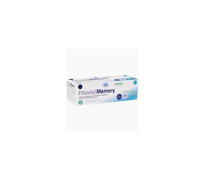 Comprar FITOVIAL MEMORY 12 VIALES SAKAI online - Farmacia Coliseum