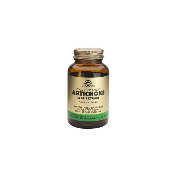 ALCACHOFA ESTANDARIZADO 60 CAP VEG SOLGAR