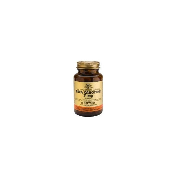 BETA CAROTENO 7 MG 180 CAP SOLGAR