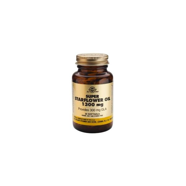 BORRAJA (STARFLOWER ) 1300 MG 60 PERLAS SOLGAR