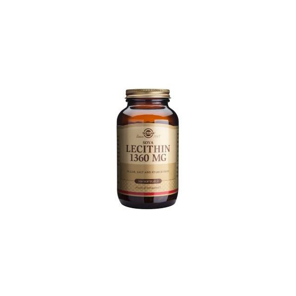 LECITINA 1360 MG 100 CAP SOLGAR