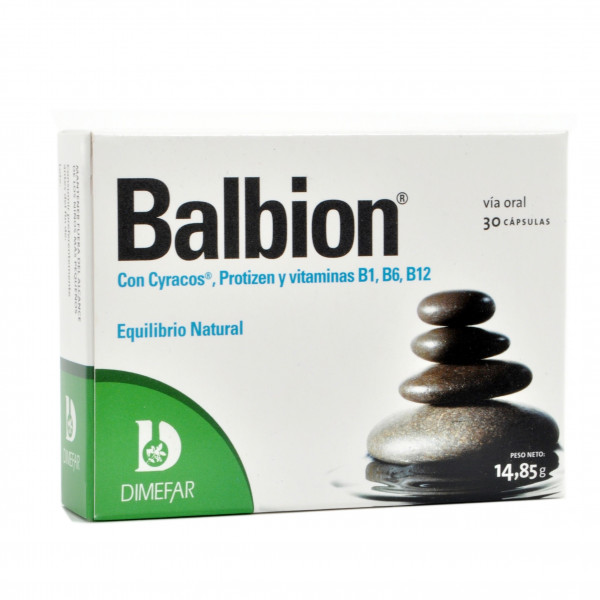 BALBION 495MG 30 CAPS VEGETALES DIMEFAR