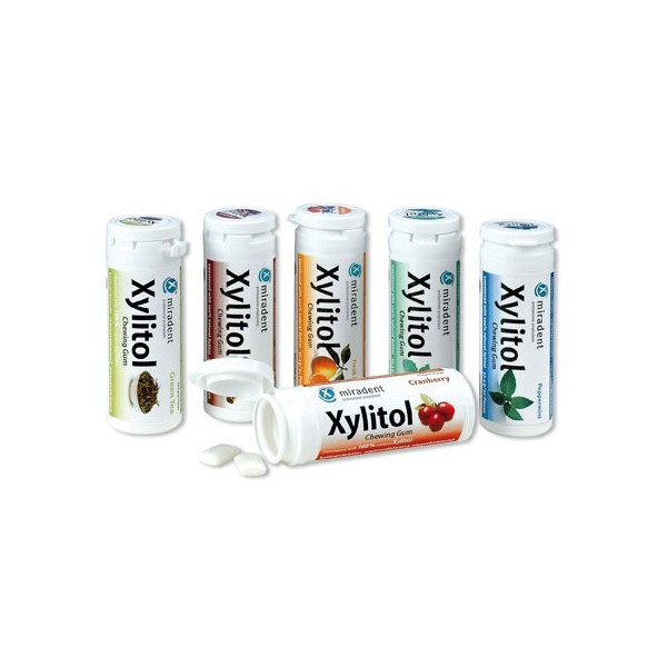 CHICLE XYLITOL (XILITOL) FRUTAS MIRADENT
