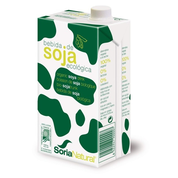 BEBIDA SOJA ECOLOGICA BIO 1 L ALECOSOR SORIA NATURAL