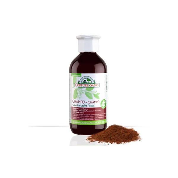 CORPORE SANO CHAMPU HENNA CAOBA 300 CC