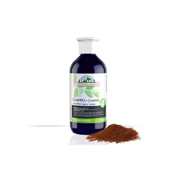 CORPORE SANO CHAMPU HENNA PALO CAMPECHE (NEGRO) 300ML