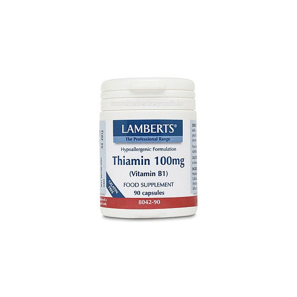 TIAMINA (VITAMINA B-1) 100 MG 90 CAP LAMBERTS