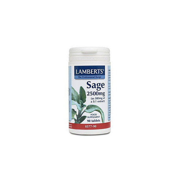 SALVIA (SAGE) 2500 MG 90 COMP LAMBERTS