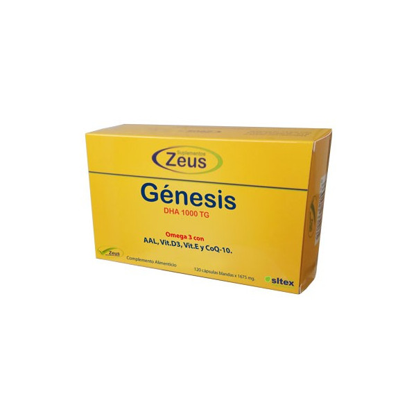 GENESIS DHA TG 1000 OMEGA 3 120 CAP ZEUS