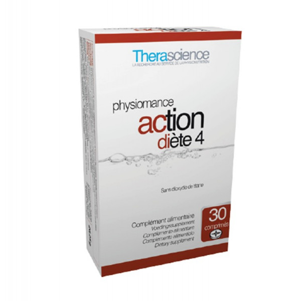 ACCION DIETA 4 30 COMP PHYSIOMANCE THERASCIENCE