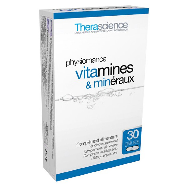 VITAMINAS MINERALES 30 CAP PHYSIOMANCE THERASCIENCE