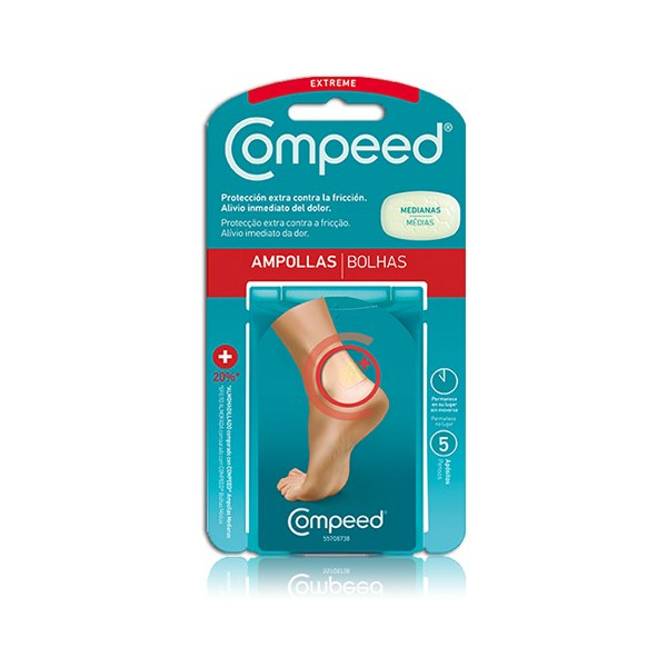 COMPEED AMPOLLAS EXTREME  5 UNIDADES