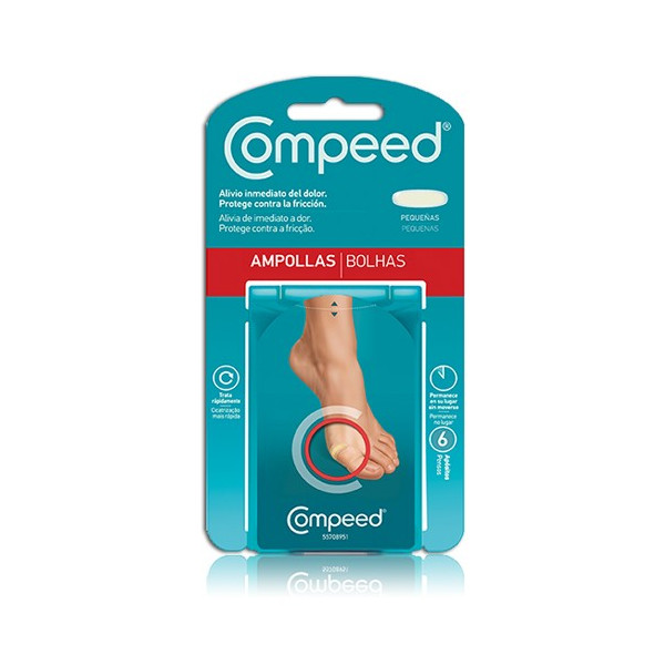 COMPEED AMPOLLAS-HERID PEQUEÑAS 6 UNIDADES