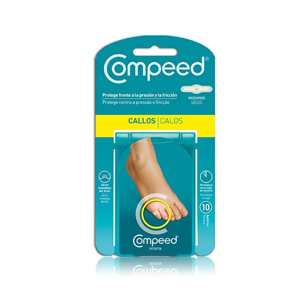 COMPEED CALLOS MEDIANOS - PROTECCION 10 UNIDADES