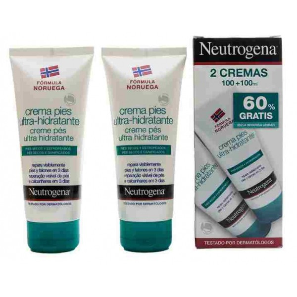 NEUTROGENA PACK DUPLO PIES ULTRA HIDRATANTE 100 ML